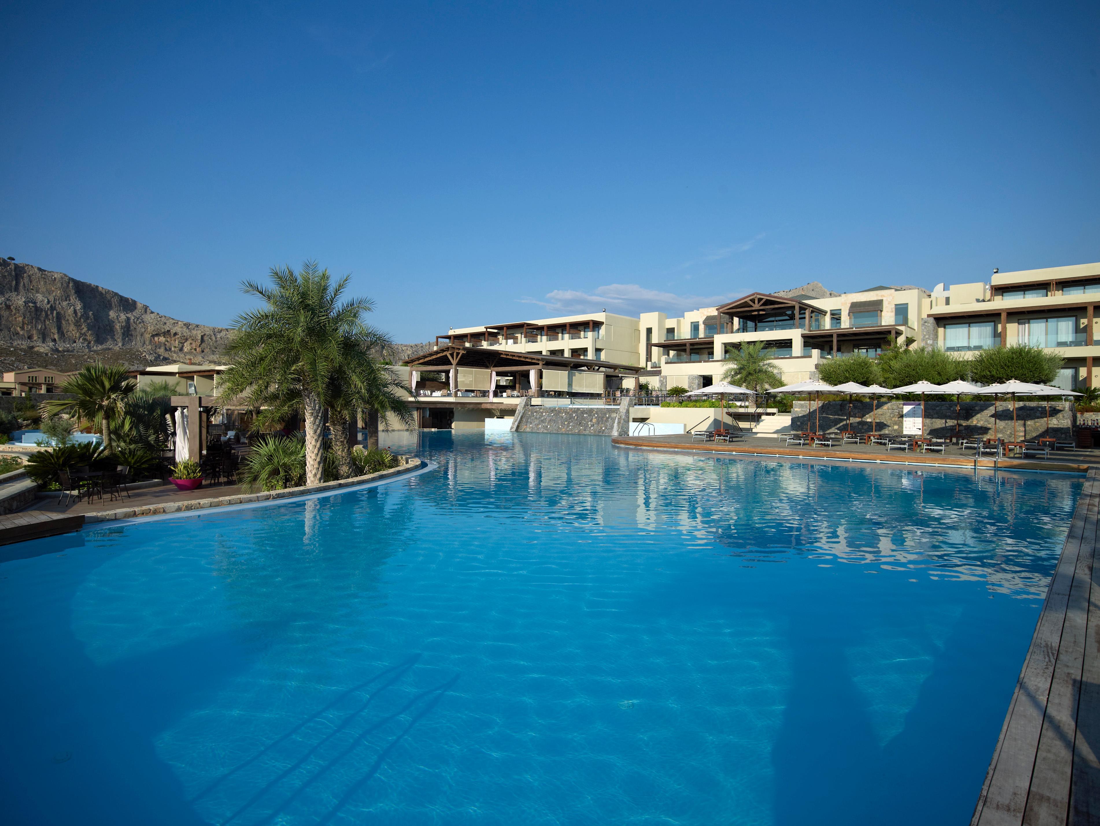 Aquagrand Exclusive Deluxe Resort Lindos - Adults Only Luaran gambar