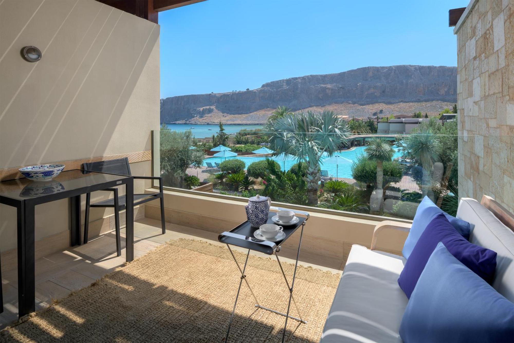 Aquagrand Exclusive Deluxe Resort Lindos - Adults Only Luaran gambar
