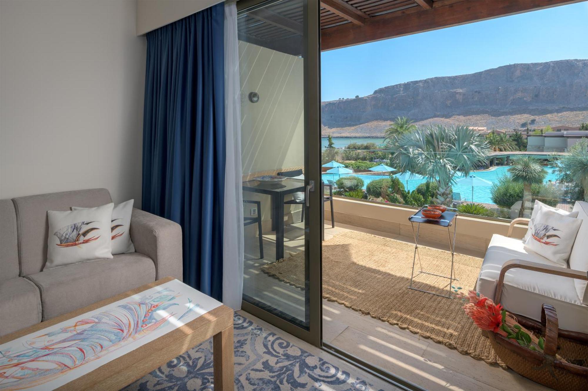 Aquagrand Exclusive Deluxe Resort Lindos - Adults Only Luaran gambar
