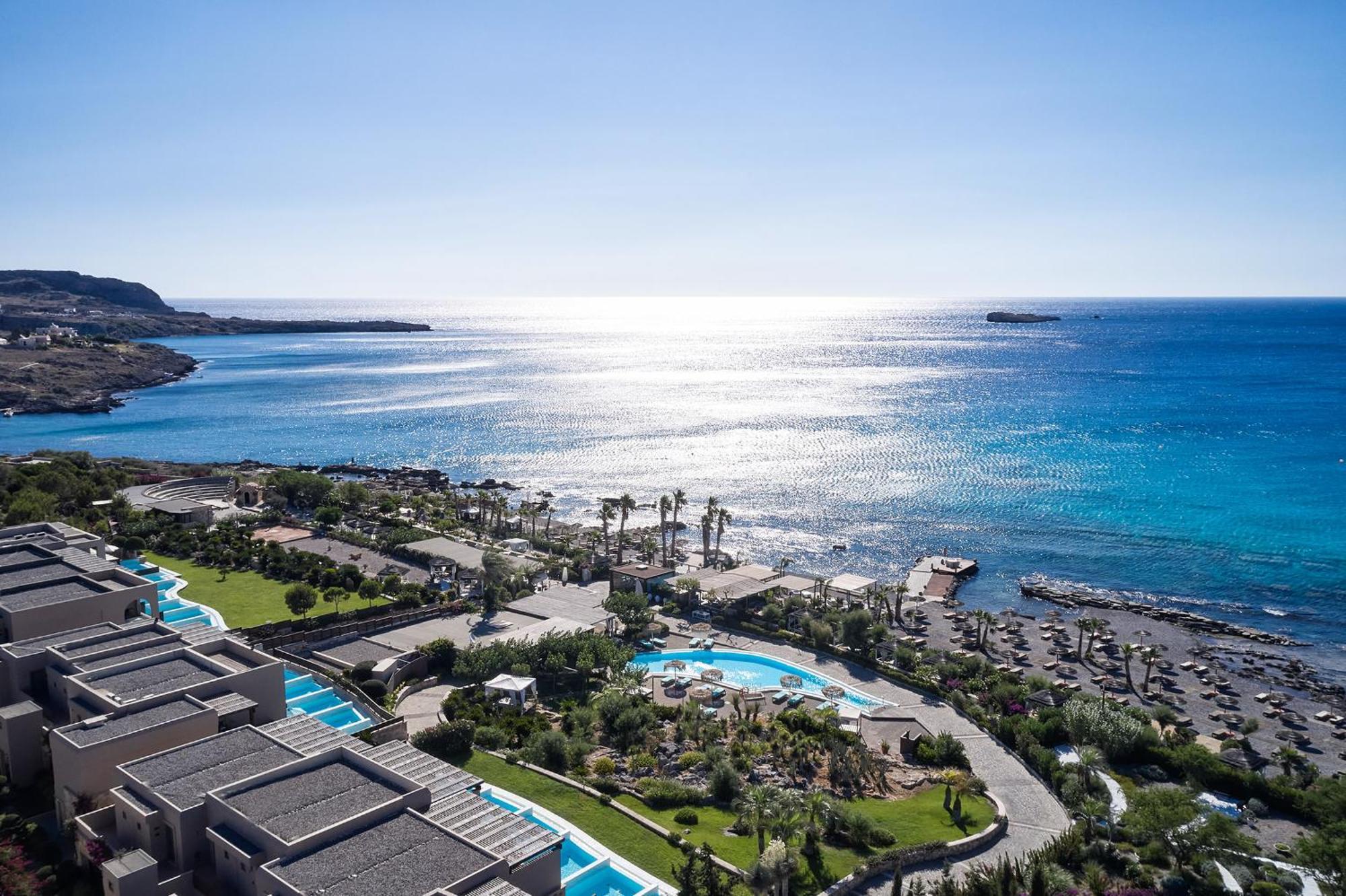 Aquagrand Exclusive Deluxe Resort Lindos - Adults Only Luaran gambar