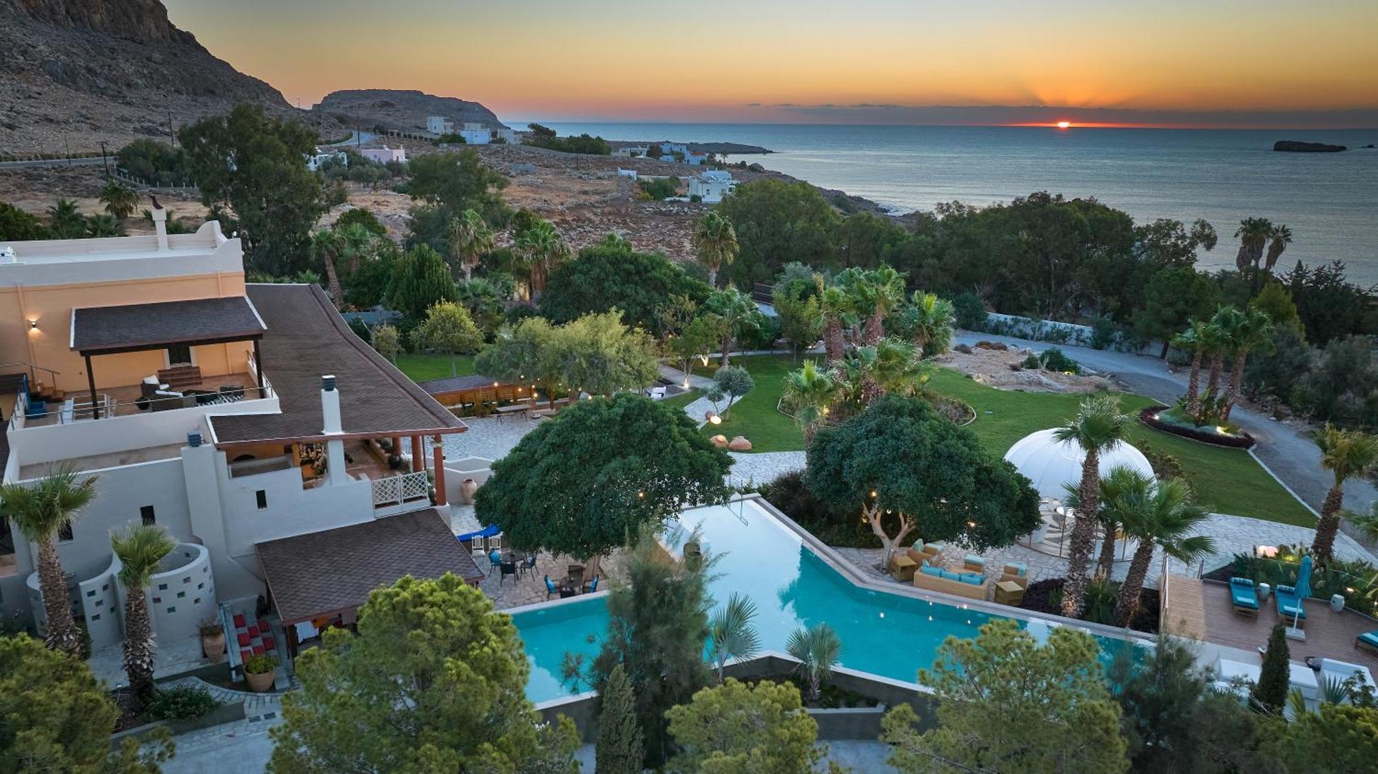 Aquagrand Exclusive Deluxe Resort Lindos - Adults Only Luaran gambar